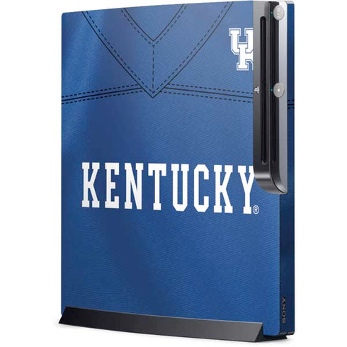 University of Kentucky Blue Jersey Playstation 3 & PS3 Slim Skin