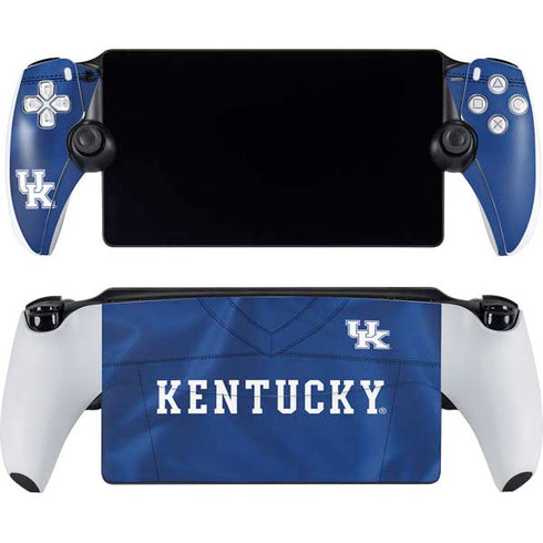 University of Kentucky Blue Jersey PlayStation Portal Remote Player Skin