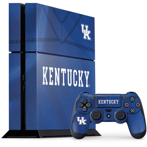 University of Kentucky Blue Jersey PS4 Console and Controller Bundle Skin