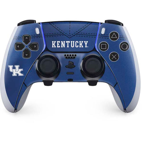 University of Kentucky Blue Jersey PS5 DualSense Edge Pro Controller Skin