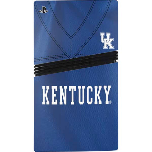University of Kentucky Blue Jersey PS5 Pro Disk Bundle Skin
