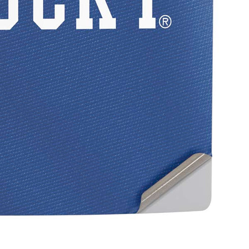 University of Kentucky Blue Jersey PS5 Pro Disk Console Skin