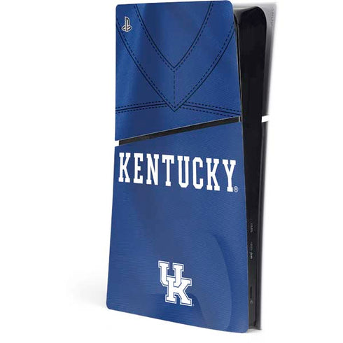 University of Kentucky Blue Jersey PS5 Slim Digital Edition Console Skin
