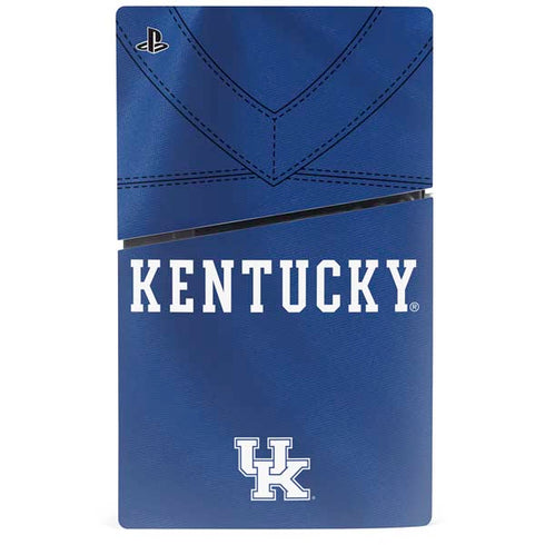 University of Kentucky Blue Jersey PS5 Slim Digital Edition Console Skin