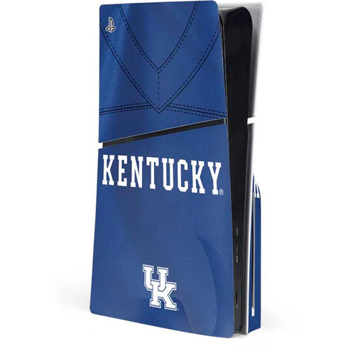 University of Kentucky Blue Jersey PS5 Slim Disk Console Skin