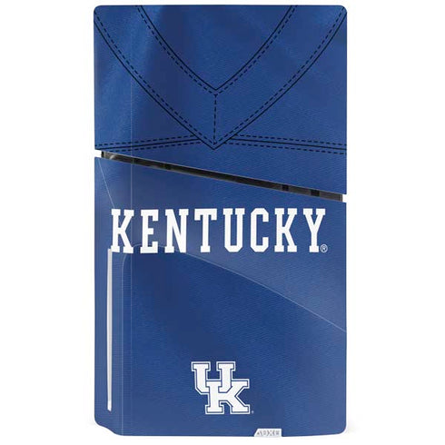 University of Kentucky Blue Jersey PS5 Slim Disk Console Skin