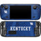 University of Kentucky Blue Jersey Steam Deck Handheld Gaming Computer OLED Skin
