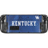 University of Kentucky Blue Jersey Steam Deck Handheld Gaming Computer OLED Skin