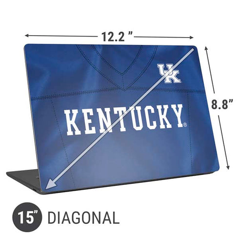 University of Kentucky Blue Jersey Universal Laptop 15in (12.2 x 8.8in) Skin