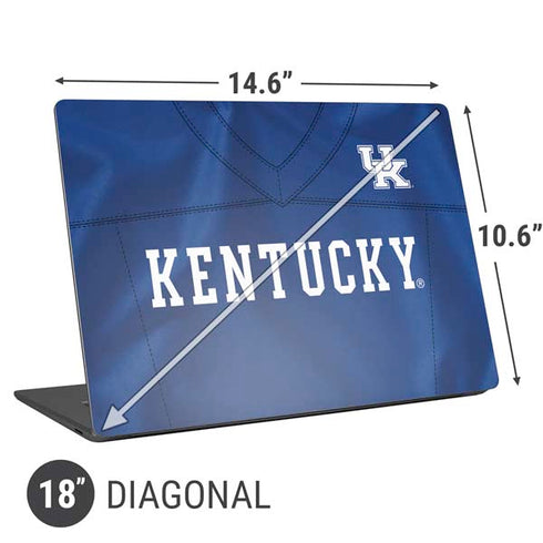 University of Kentucky Blue Jersey Universal Laptop 18in (14.6 x 10.6in) Skin