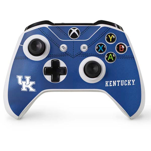 University of Kentucky Blue Jersey Xbox One S Console and Controller Bundle Skin