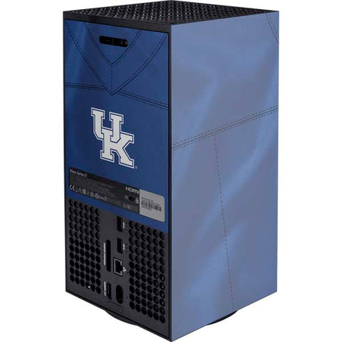 University of Kentucky Blue Jersey Xbox Series X Console Skin