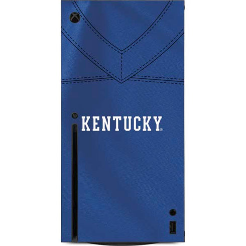 University of Kentucky Blue Jersey Xbox Series X Console Skin