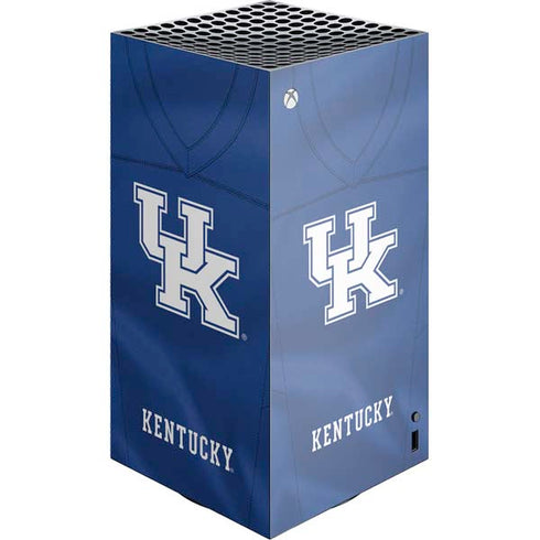 University of Kentucky Blue Jersey XBox Series X Digital Edition Console Skin