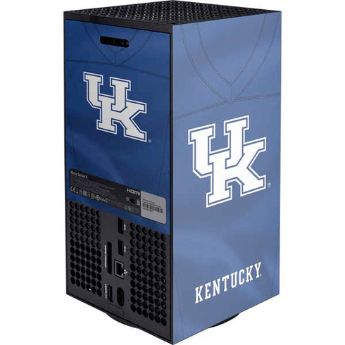 University of Kentucky Blue Jersey XBox Series X Digital Edition Console Skin