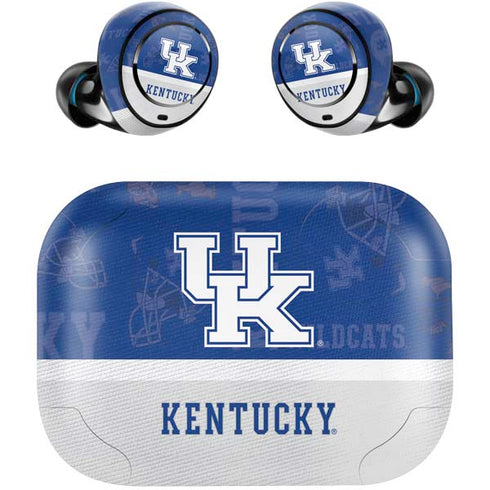 University of Kentucky Jersey Split Amazon Echo Buds Skin