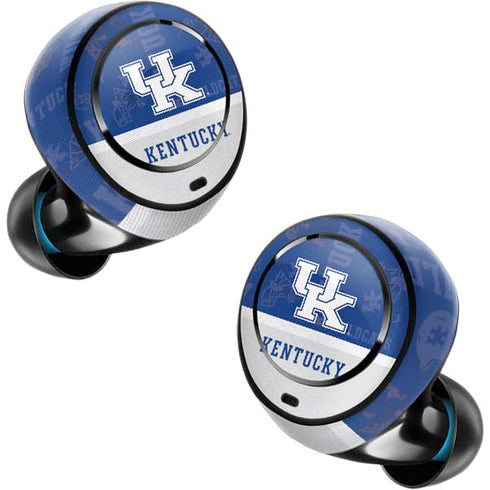 University of Kentucky Jersey Split Amazon Echo Buds Skin