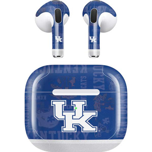 University of Kentucky Jersey Split Apple AirPods (3rd Gen 2021) Skin