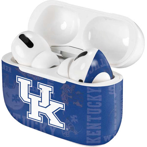 University of Kentucky Jersey Split Apple AirPods Pro Skin