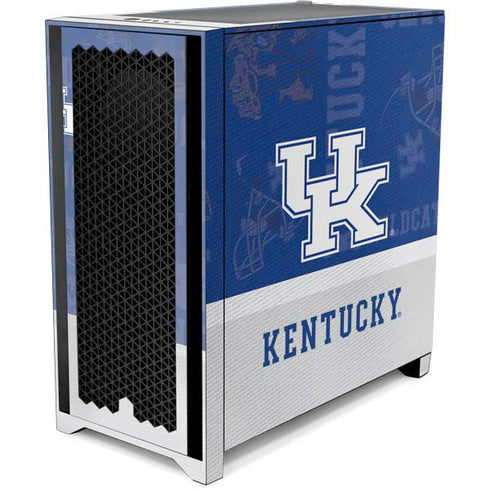 University of Kentucky Jersey Split Corsair 4000D Tempered Glass Mid-Tower ATX Case Skin