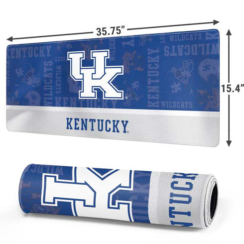 University of Kentucky Jersey Split Gaming Mouse Pad