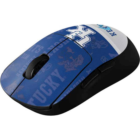 University of Kentucky Jersey Split G Pro Wireless Gaming Mouse Skin