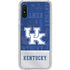 University of Kentucky Jersey Split Galaxy A10e Clear Case