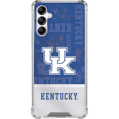 University of Kentucky Jersey Split Galaxy A15 5G Clear Case