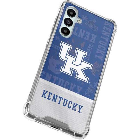University of Kentucky Jersey Split Galaxy A16 5G Clear Case