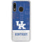 University of Kentucky Jersey Split Galaxy A20 Clear Case
