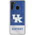 University of Kentucky Jersey Split Galaxy A21 Clear Case