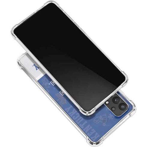 University of Kentucky Jersey Split Galaxy A32 5G Clear Case