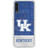 University of Kentucky Jersey Split Galaxy A50 Clear Case