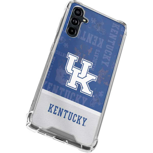 University of Kentucky Jersey Split Galaxy A54 5G Clear Case