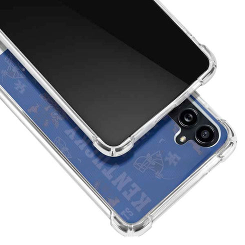 University of Kentucky Jersey Split Galaxy A54 5G Clear Case