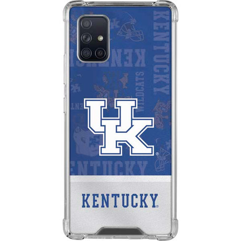 University of Kentucky Jersey Split Galaxy A71 5G Clear Case