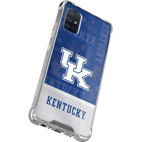 University of Kentucky Jersey Split Galaxy A71 5G Clear Case