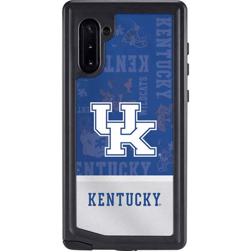 University of Kentucky Jersey Split Galaxy Note 10 Waterproof Case