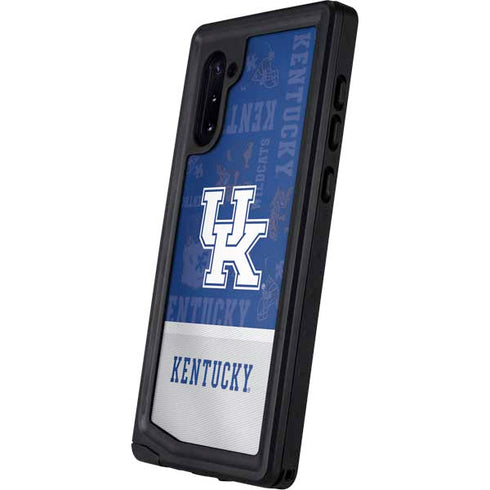 University of Kentucky Jersey Split Galaxy Note 10 Waterproof Case