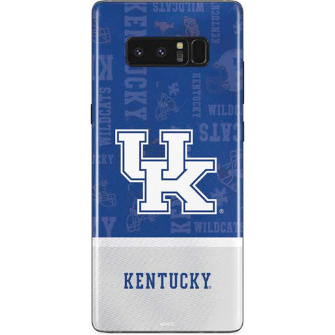 University of Kentucky Jersey Split Galaxy Note 8 Skin