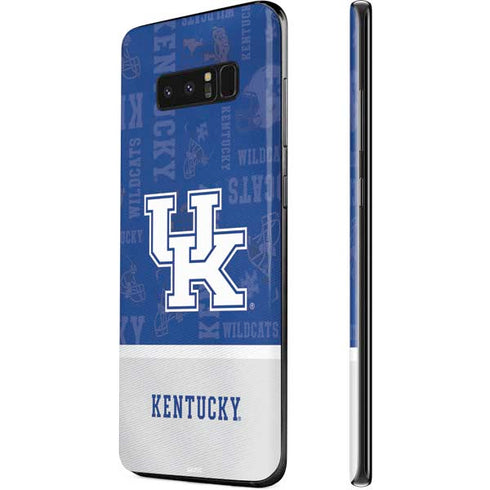 University of Kentucky Jersey Split Galaxy Note 8 Skin