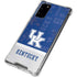 University of Kentucky Jersey Split Galaxy Note20 5G Clear Case