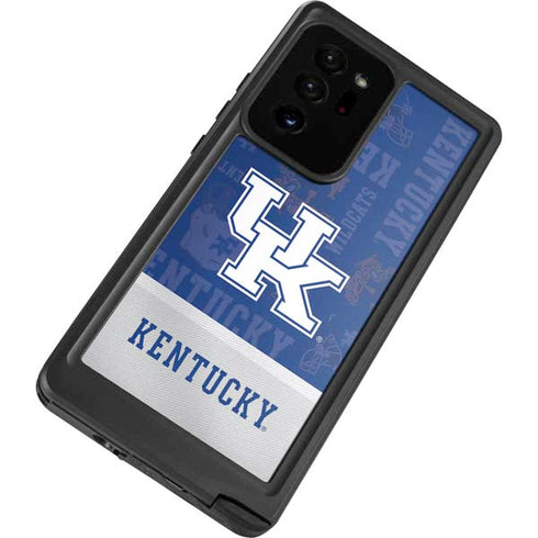 University of Kentucky Jersey Split Galaxy Note20 Ultra 5G Waterproof Case