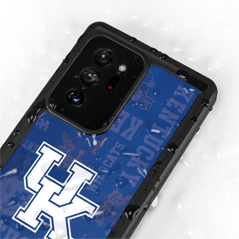 University of Kentucky Jersey Split Galaxy Note20 Ultra 5G Waterproof Case