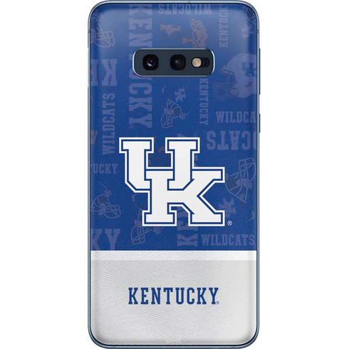 University of Kentucky Jersey Split Galaxy S10e Skin