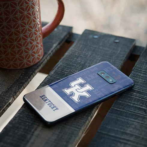 University of Kentucky Jersey Split Galaxy S10e Skin