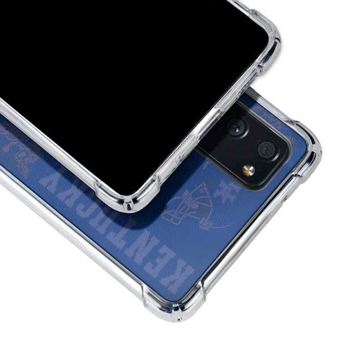 University of Kentucky Jersey Split Galaxy S20 FE Clear Case