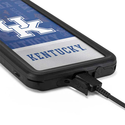 University of Kentucky Jersey Split Galaxy S20 Plus Waterproof Case