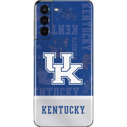 University of Kentucky Jersey Split Galaxy S21 5G Skin