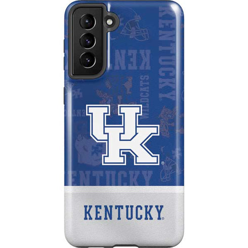 University of Kentucky Jersey Split Galaxy S21 FE Pro Case